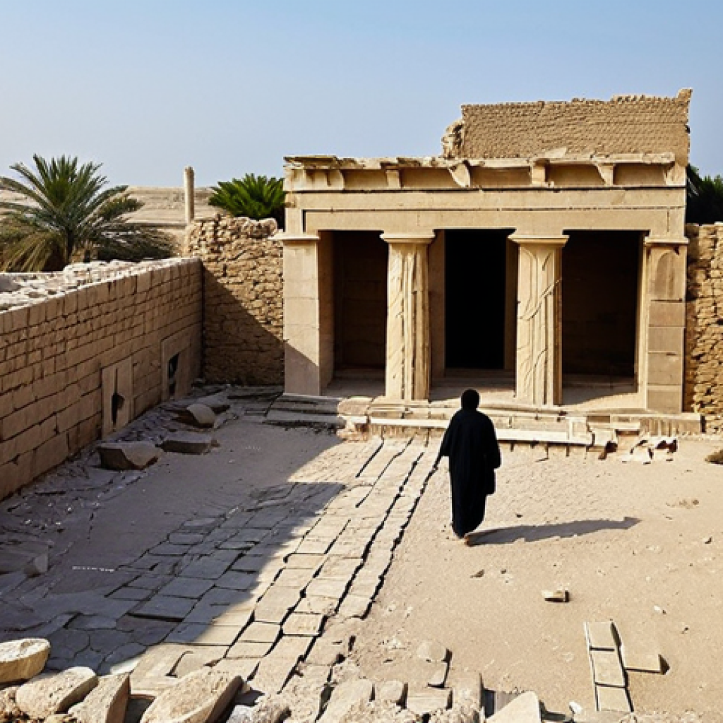 Failaka Island Ruins**

"Ancient ruins on Failaka Island, Kuwait, showing remnants of Greek temples and old houses, fully clothed tourists exploring the site, appropriate attire, daytime setting, safe for work, perfect anatomy, natural proportions, professional photography, high quality, modest scenery."

**