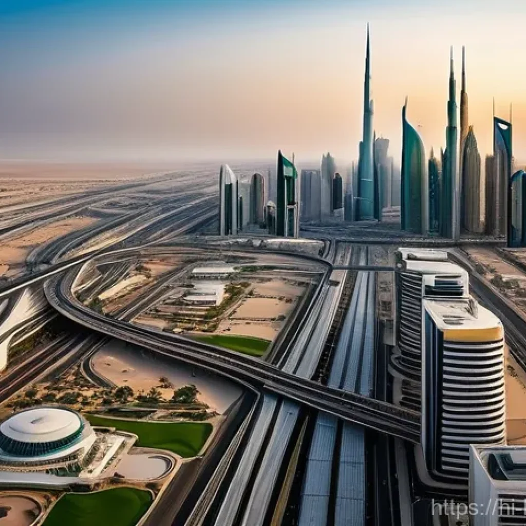 쿠웨이트 원유 수출국으로서의 위치 - Oil-Fueled Prosperity and Modern Kuwaiti Life**

A highly detailed, realistic image of a bustling, m...